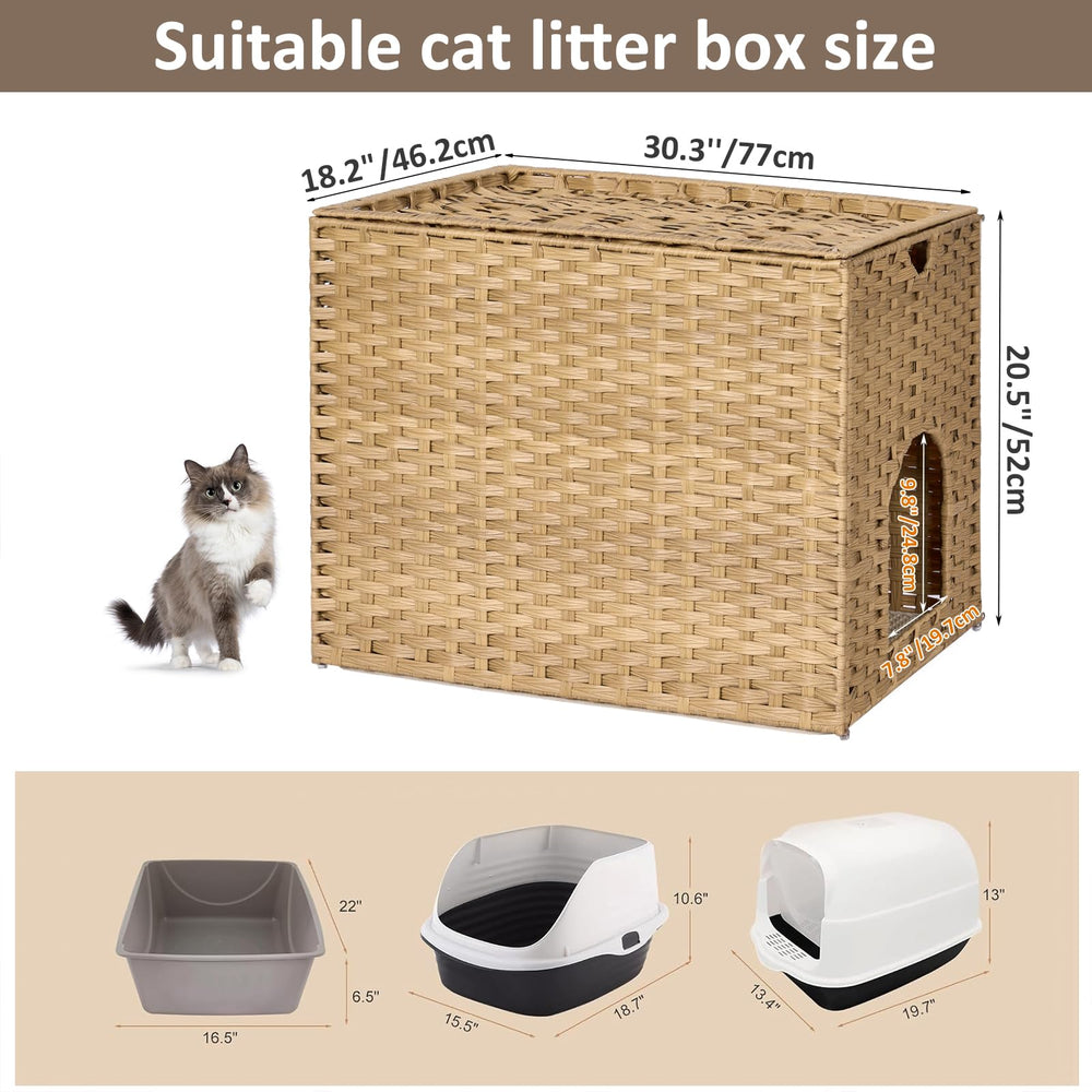 Honiakaka uso versátil: balcón o sala, decoración y refugio para gato.