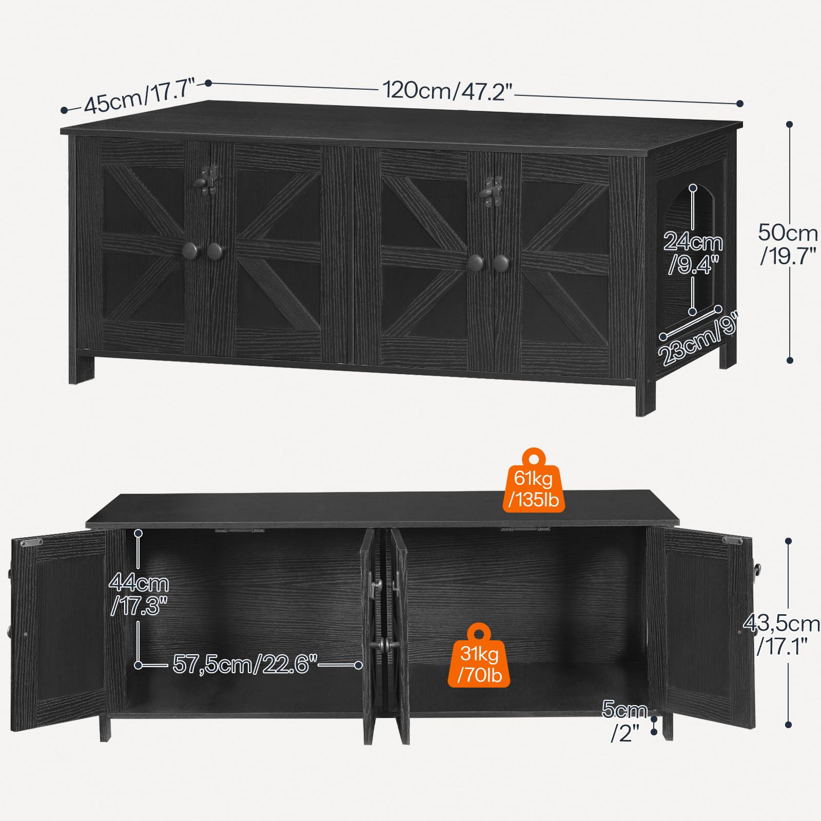 HOOBRO espacio para accesorios de gatos y almacenamiento práctico