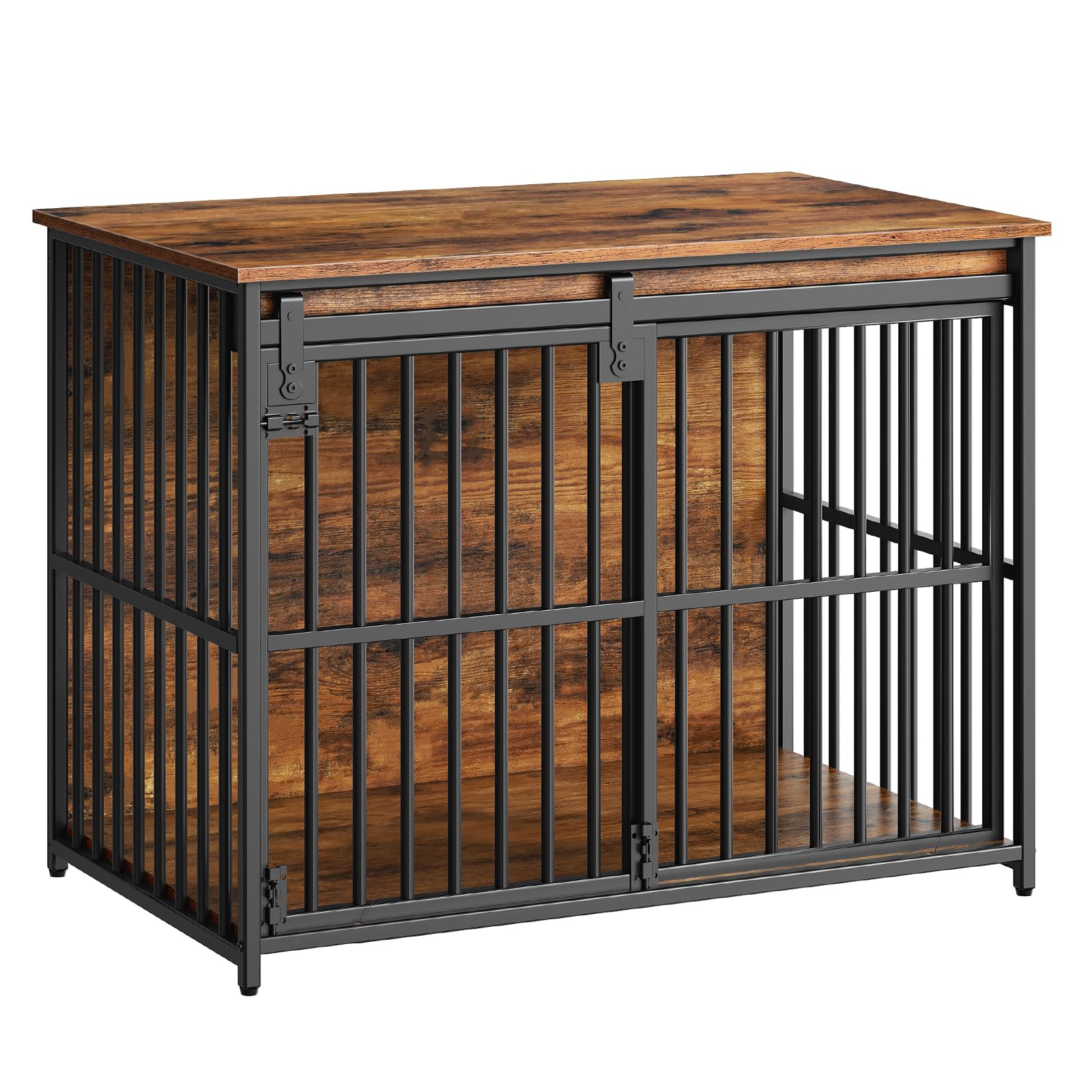 HOOBRO jaula-mueble para perro, ideal para mantener el aspecto ordenado en casa.