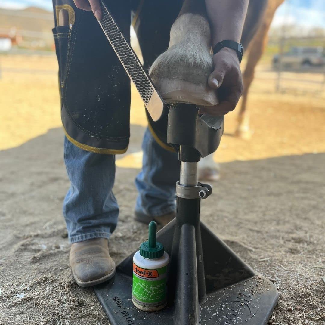 HOOF-IT Blacksmith base hexagonal para evitar rodar durante el trabajo