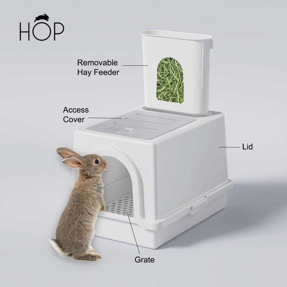 Tapa de acceso desmontable HOP con diseño moderno para ventilación y facilidad de uso.