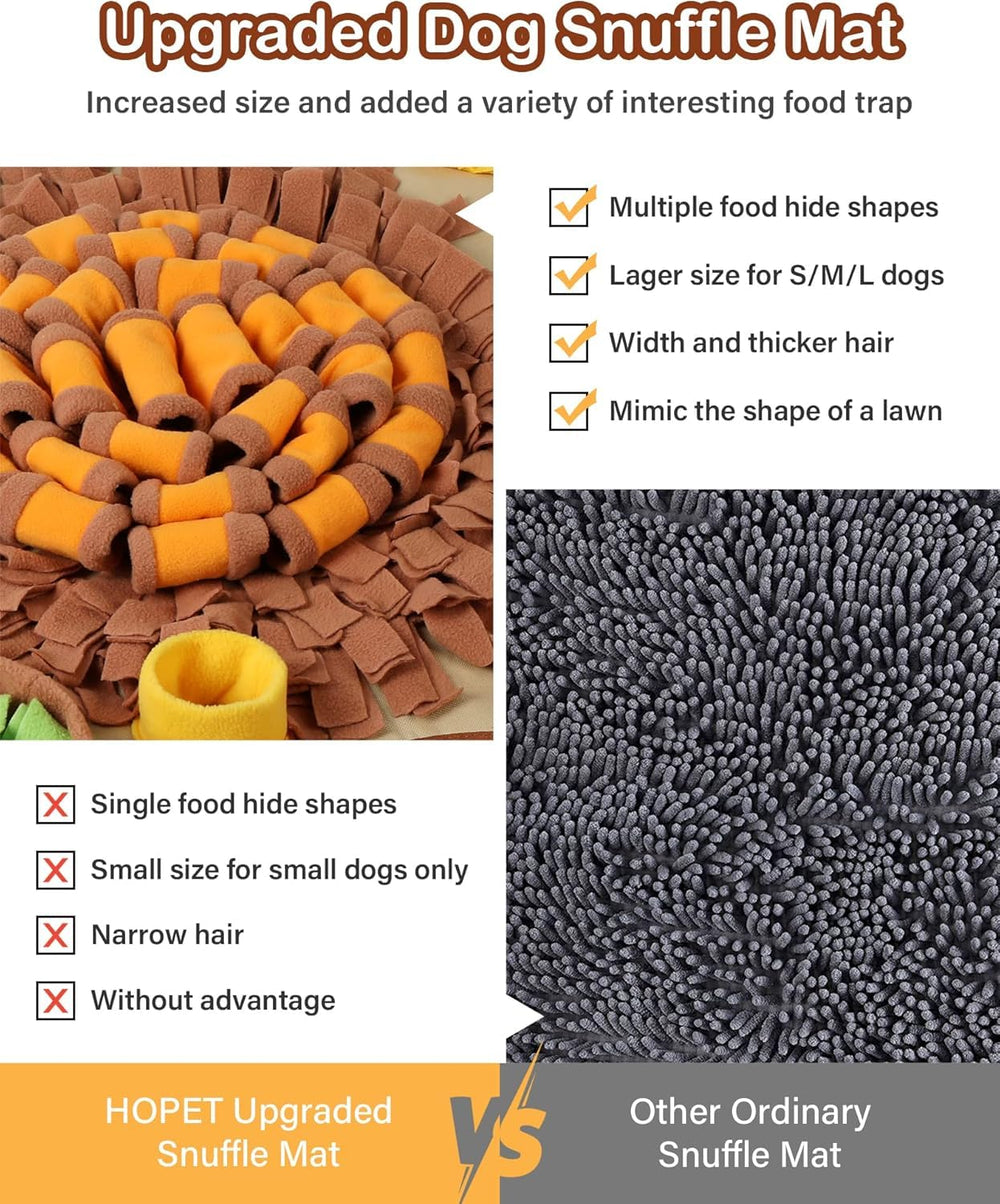 HOPET Snuffle Mat de tamaño grande para razas grandes.