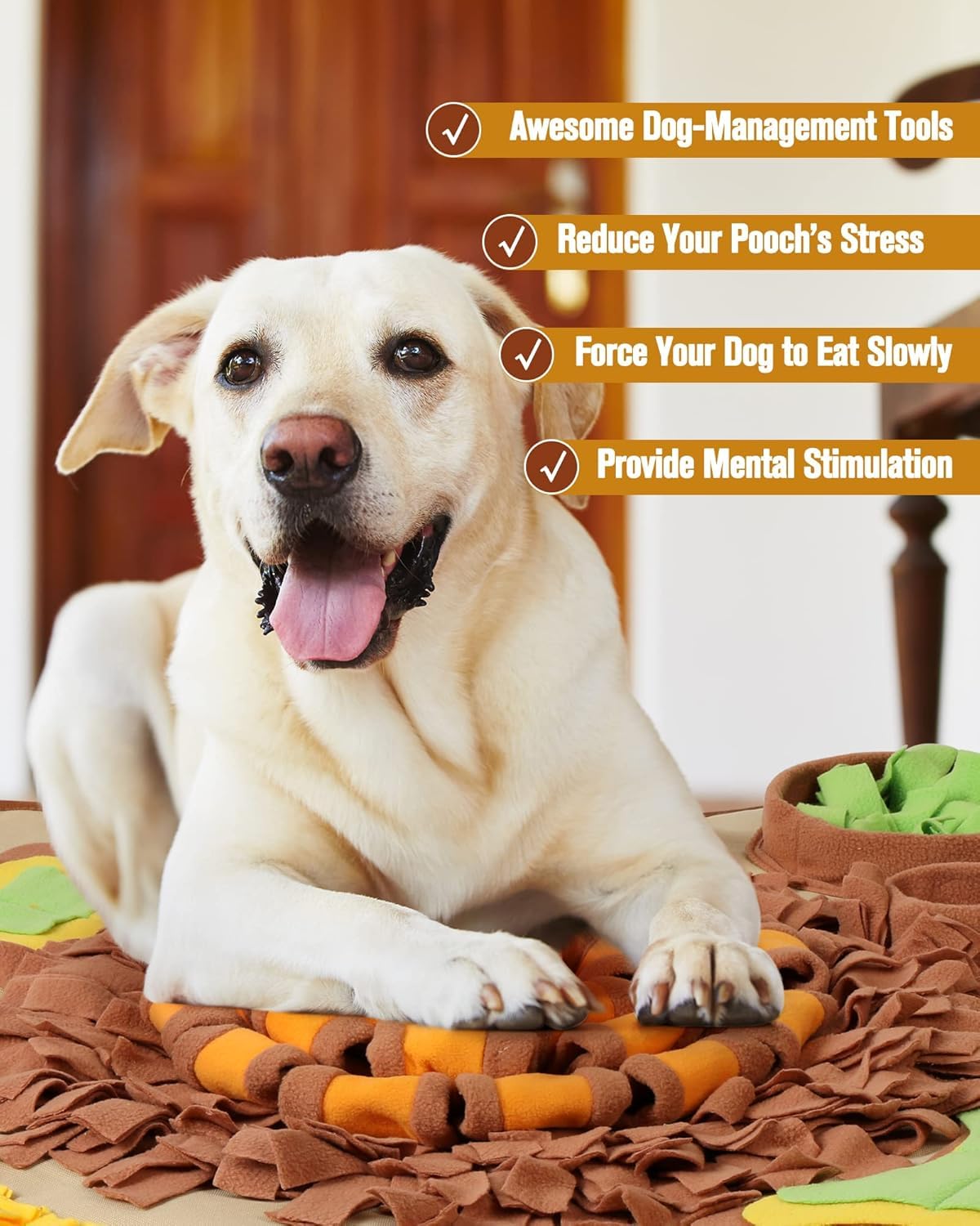 HOPET Snuffle Mat para uso diario y entretenimiento.