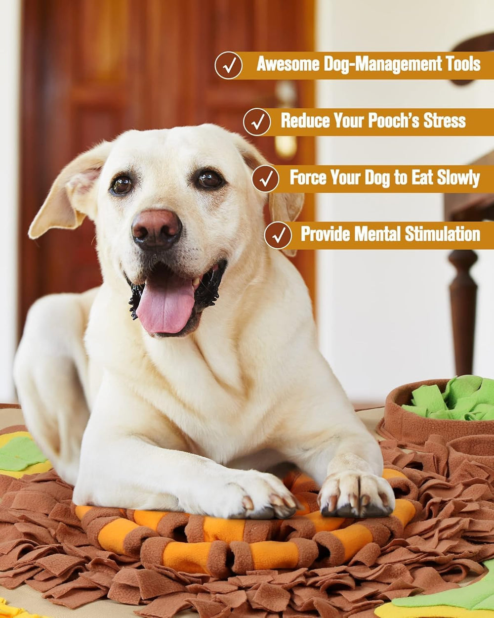 HOPET Snuffle Mat para uso diario y entretenimiento.