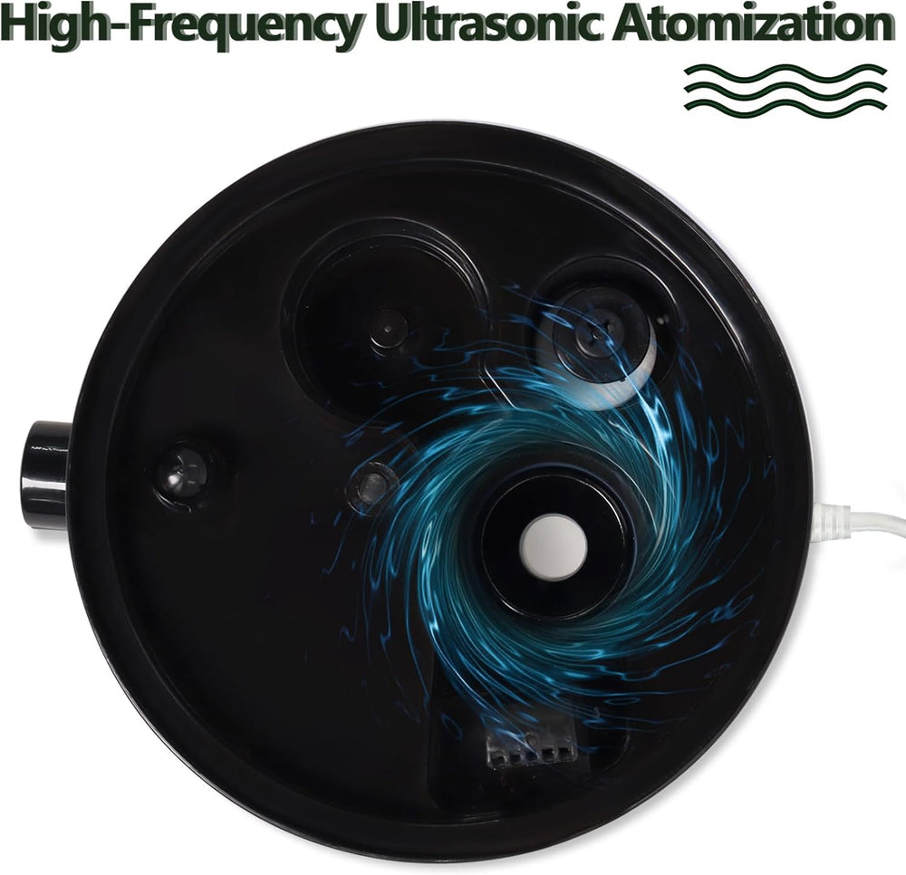 Hoqqf humidificador reptil voltaje amplio 110-240V para uso internacional.