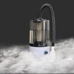 Hoqqf humidificador para reptiles con tanque de 4L, monitoreo fácil.
