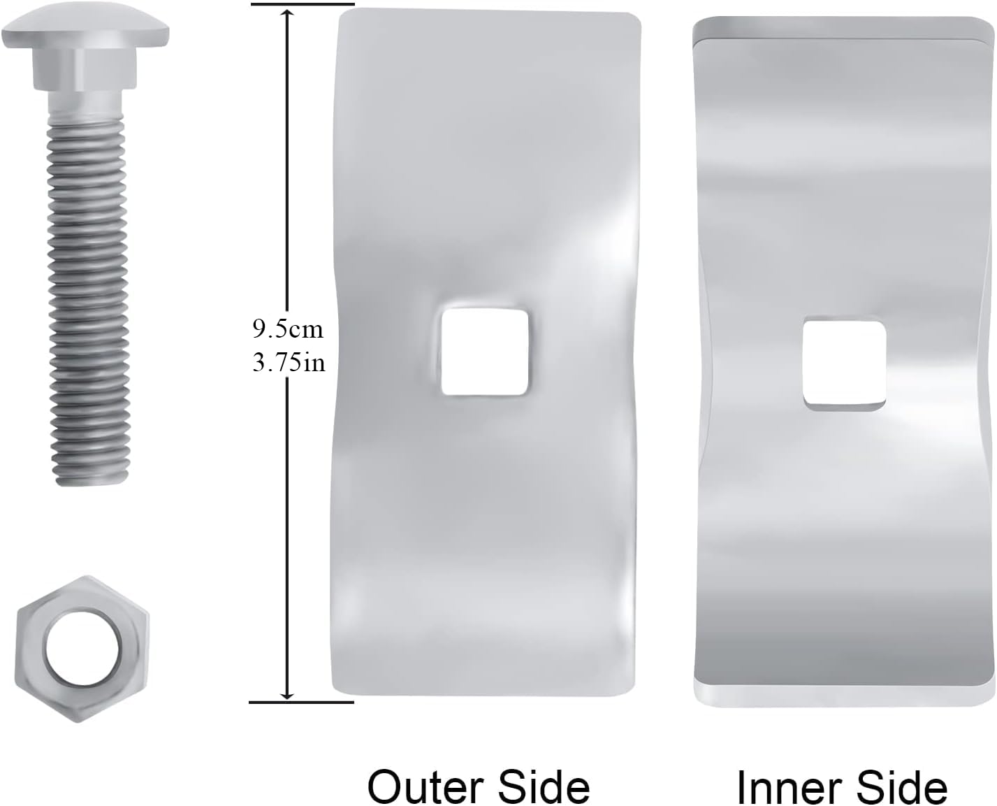 Hoqqf superficie galvanizada resistente a la oxidación para uso exterior.