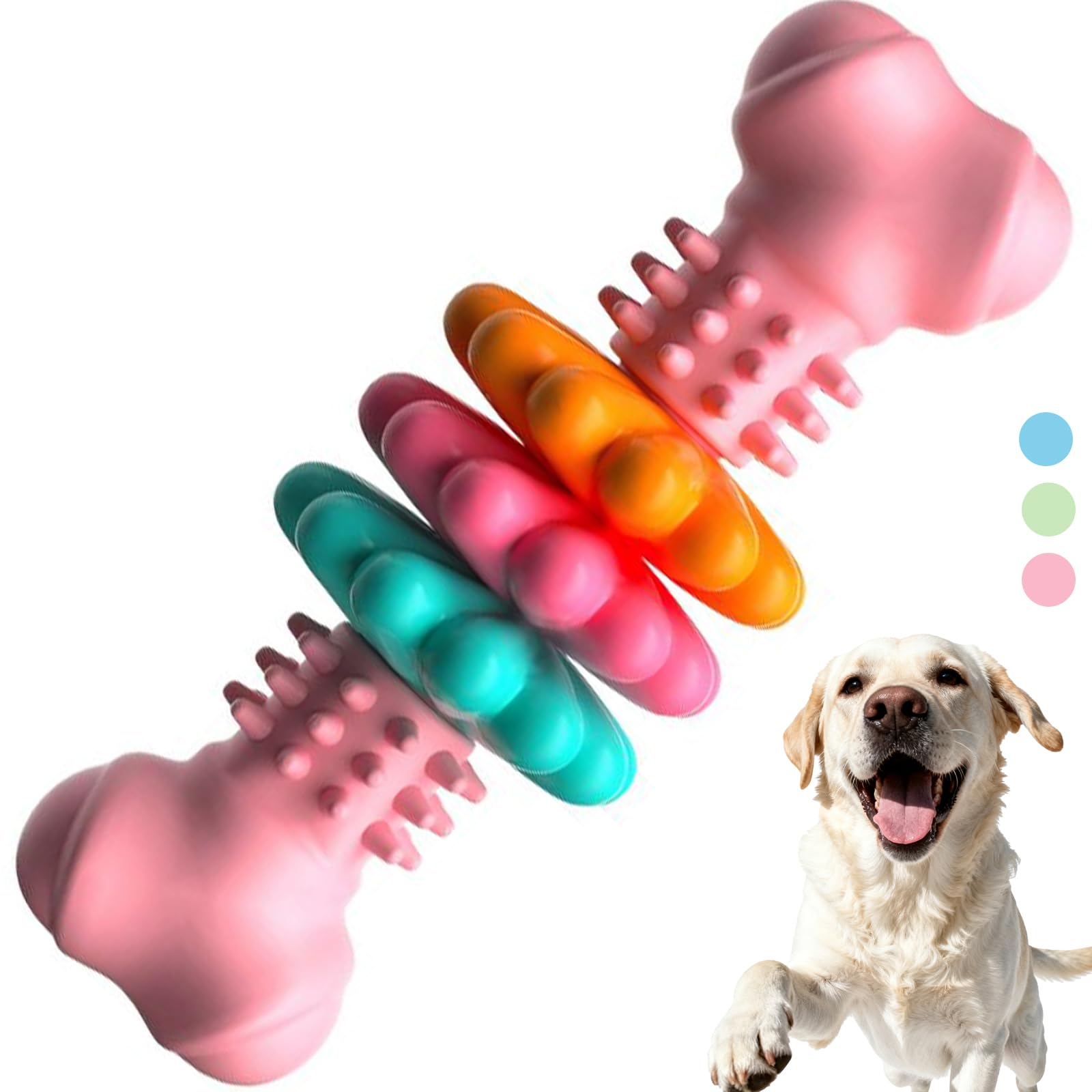 HORIBND hueso masticable duro para perros pequeños, ideal para la dentición.
