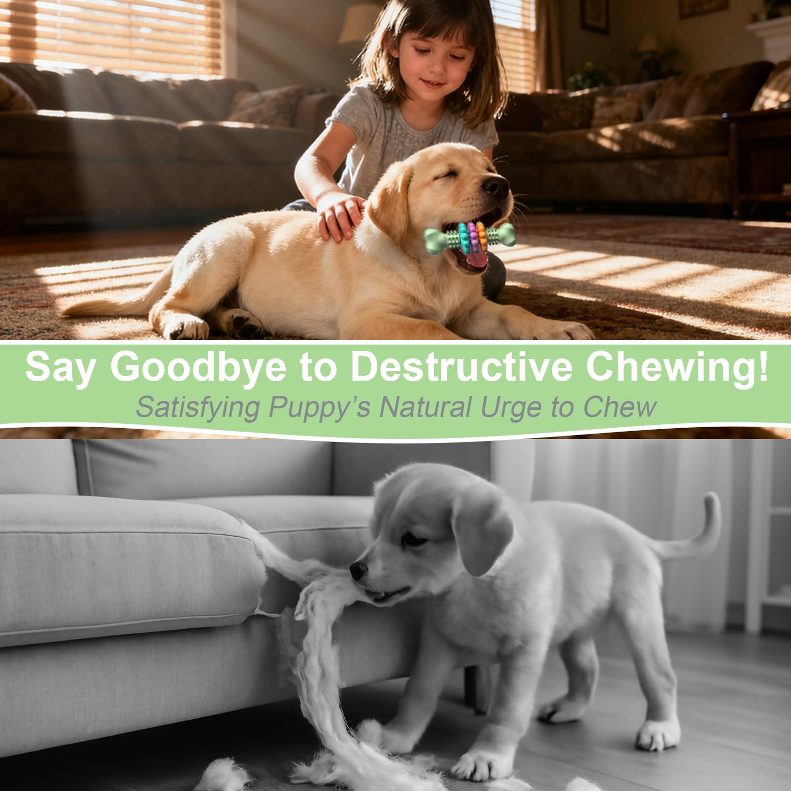 HORIBND juguete interactivo para cachorros pequeños y medianos.