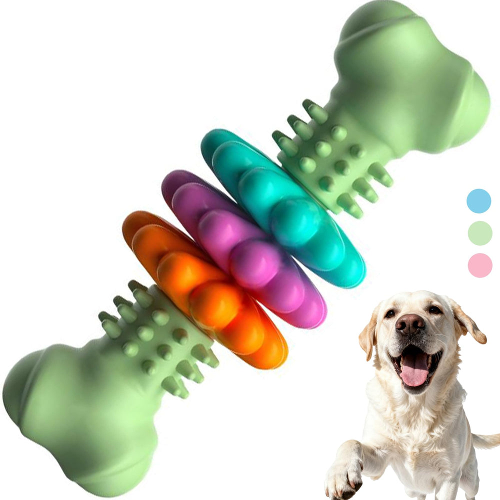HORIBND mordedor hueso duradero para cachorros, seguro y resistente.