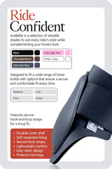 HORZE Chicago botas fetlock traseras con acolchado de neopreno, comodidad durante largas sesiones