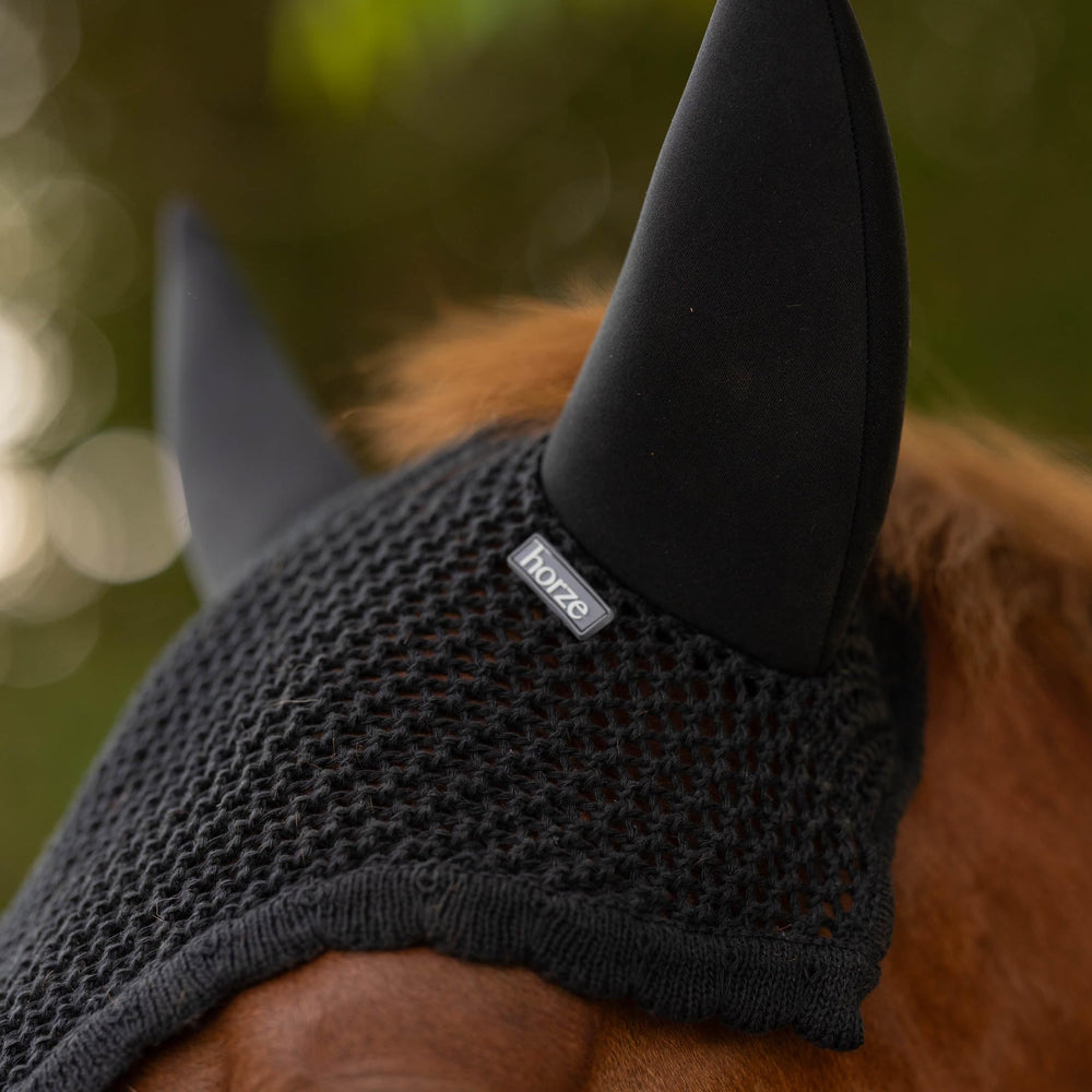 HORZE Supreme ganchillo protege orejas contra insectos y moscas