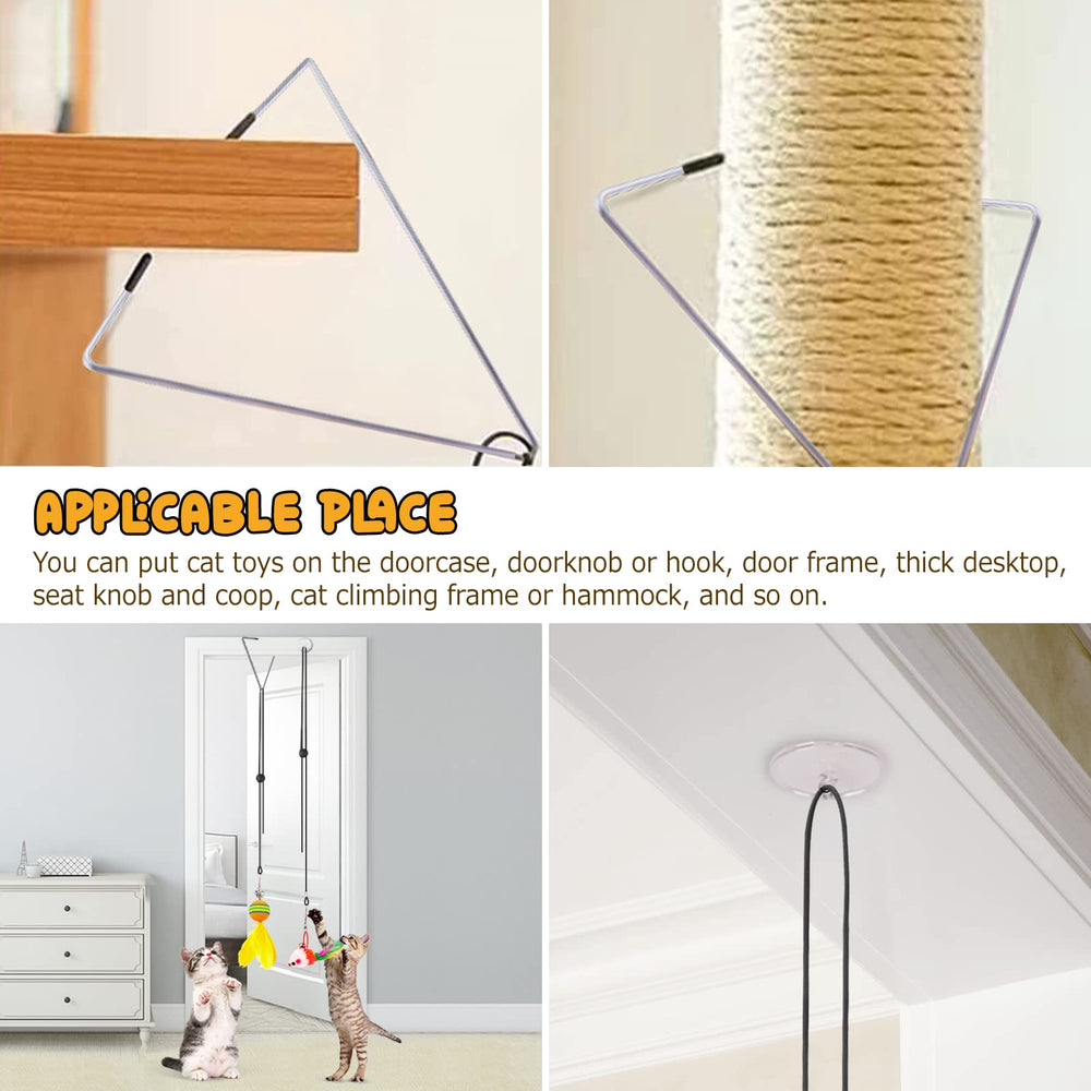Clip triangular de HOSFROLL para fijación rápida en puertas.