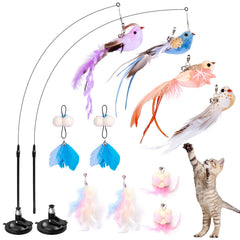 Hosfroll varita para gato: juguete interactivo que estimula la curiosidad