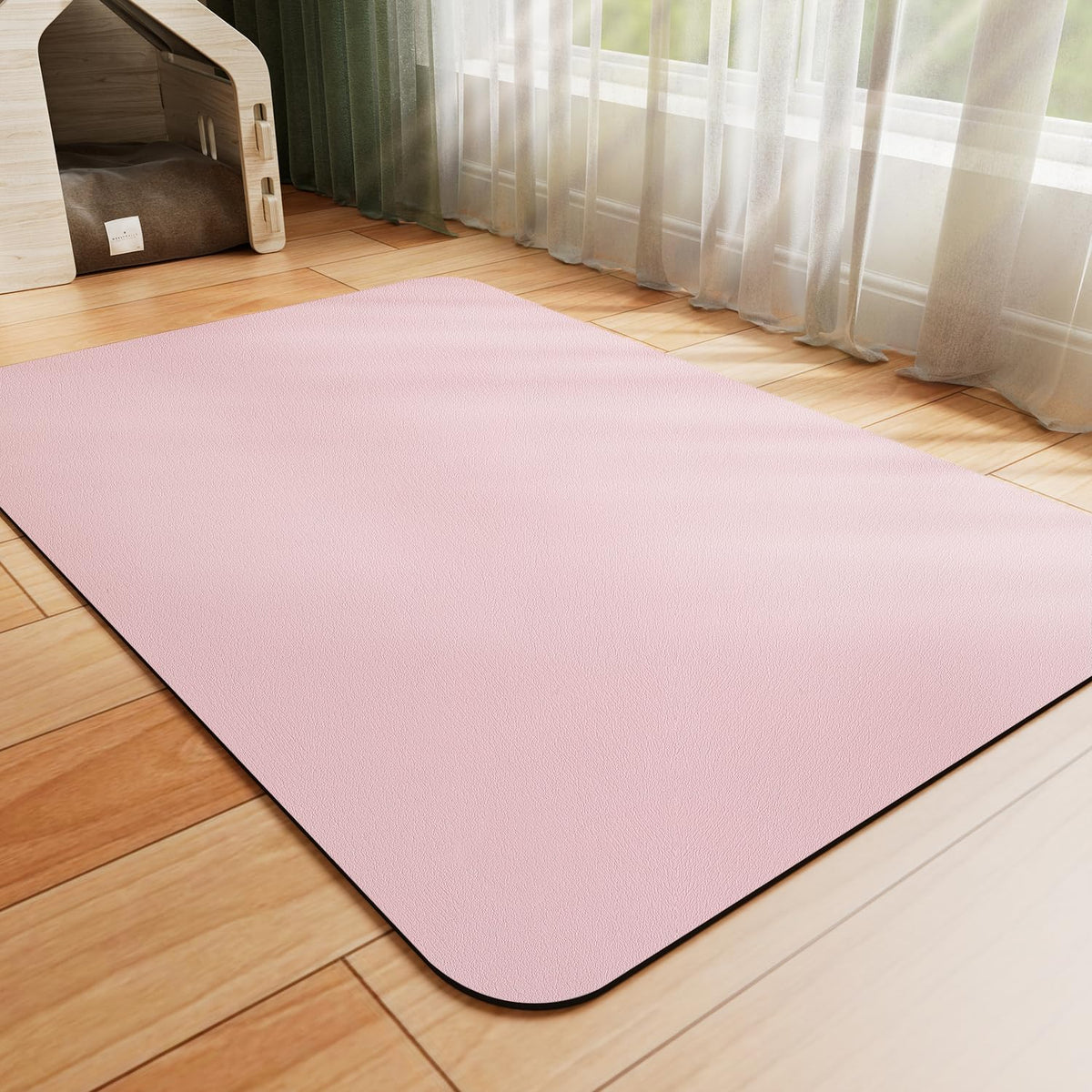 HotLive alfombrilla absorbente para comida y agua evita goteos y manchas.