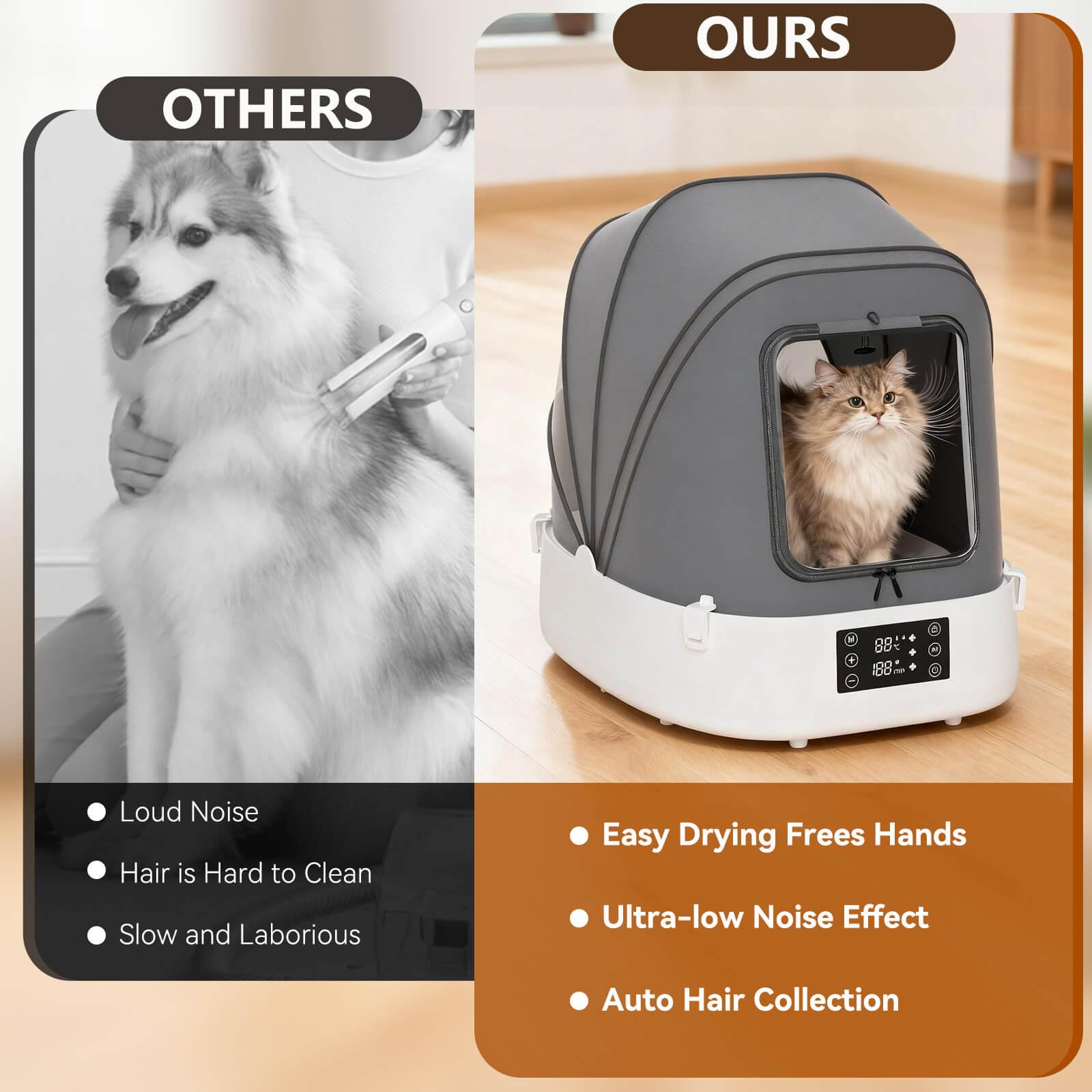 HotSoul uso profesional para casa y peluquería de mascotas.