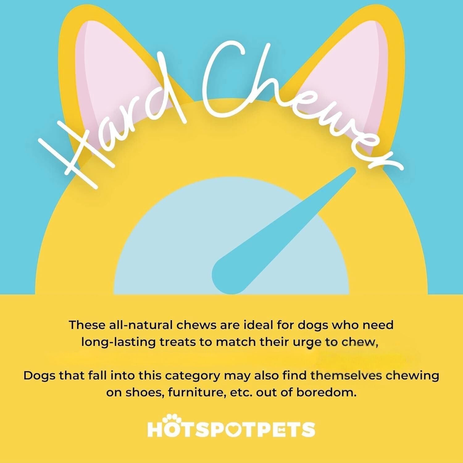 Hotspot Pets astas de ciervo de calidad premium, naturales.