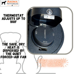 Hound Heater Deluxe cordón resistente a mordidas con protección adicional.