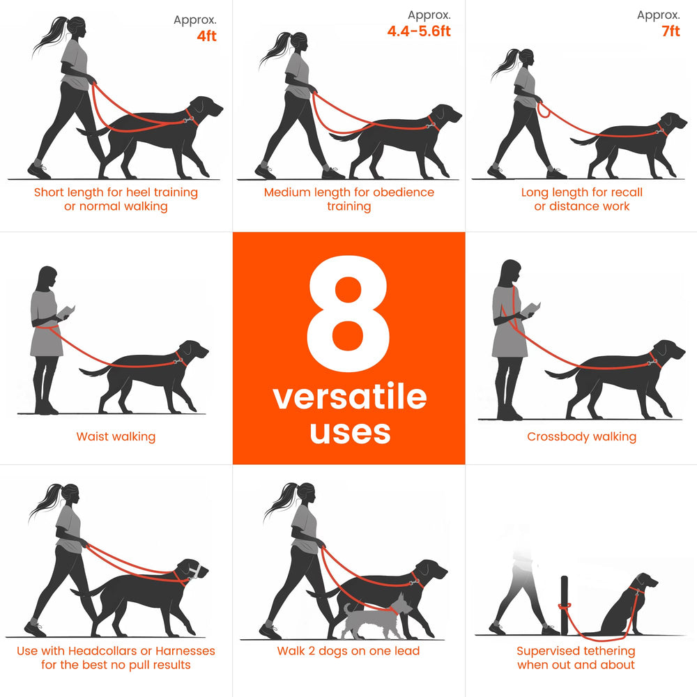 HOWGO correa longitud ajustable de 1,3 a 2,2 m para manejo flexible