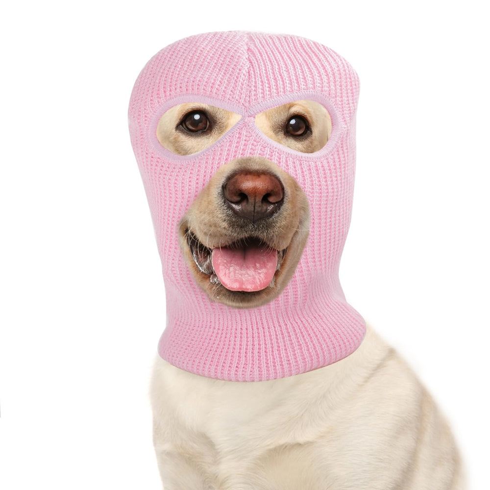 Disfraz HOWWFALY para perro con orejeras rosa, ideal para fiestas y calor suave.