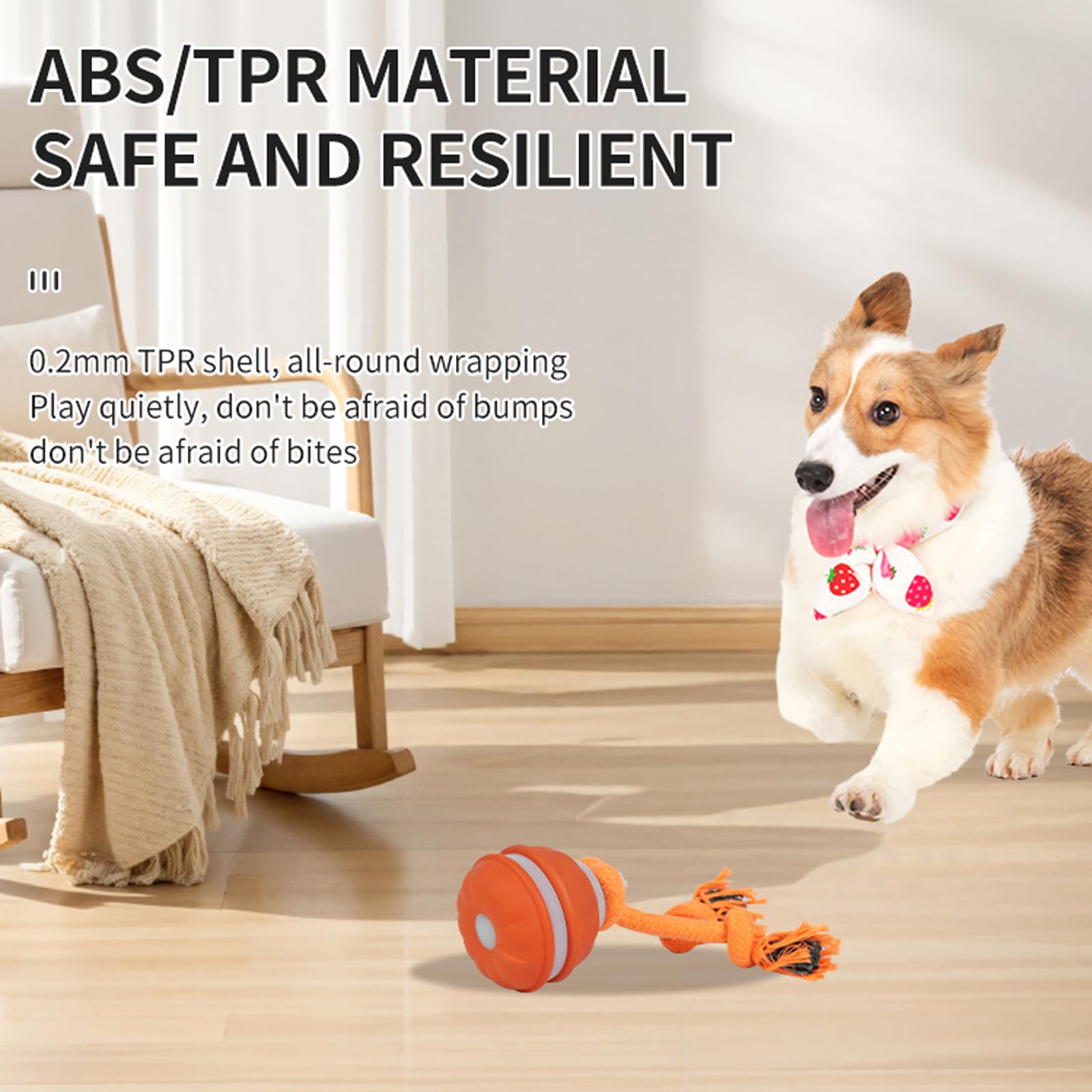 HPCDXBP bola recargable con conector tipo C para uso cómodo.