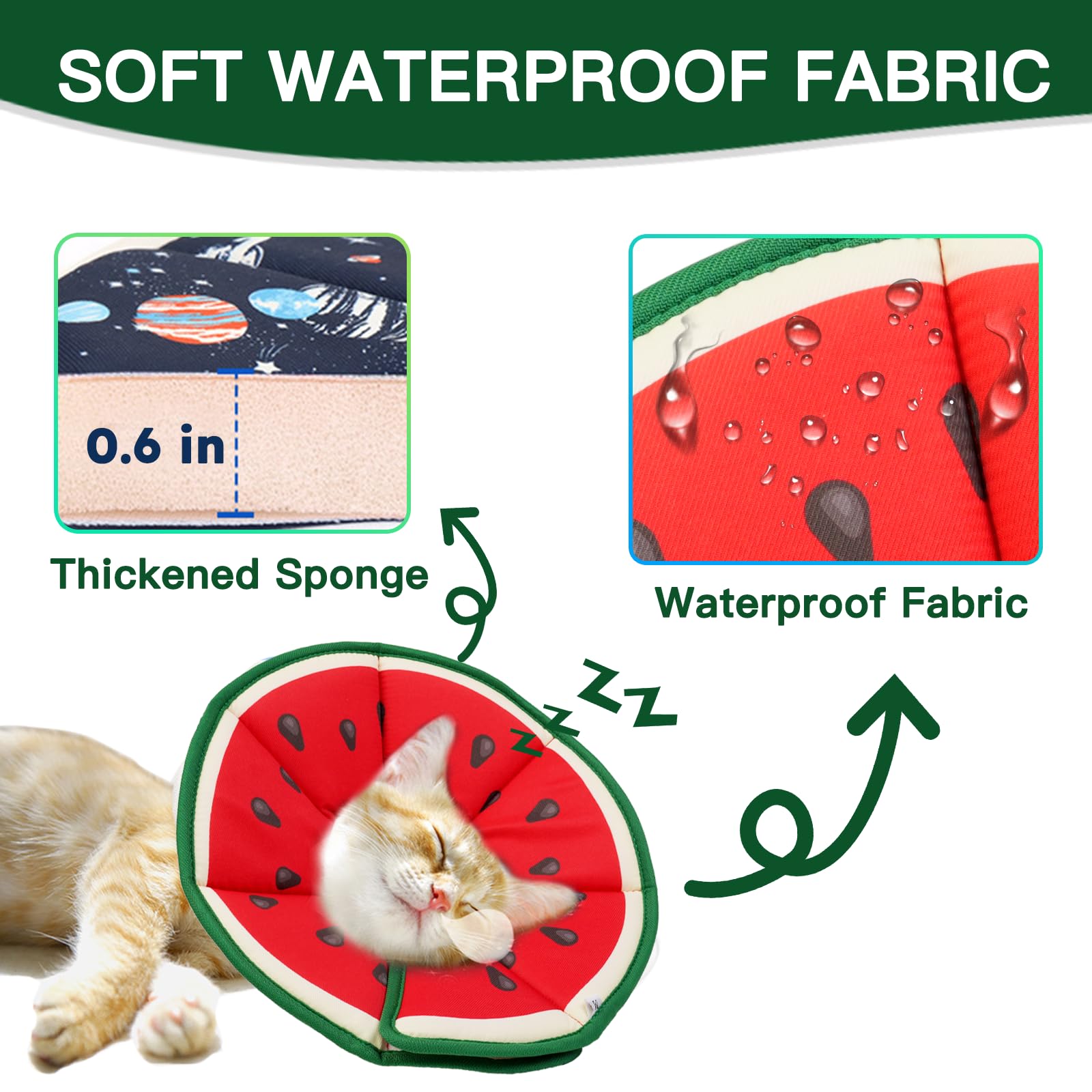 Diseño en forma de sandía de Hpetppy, aspecto divertido y amable
