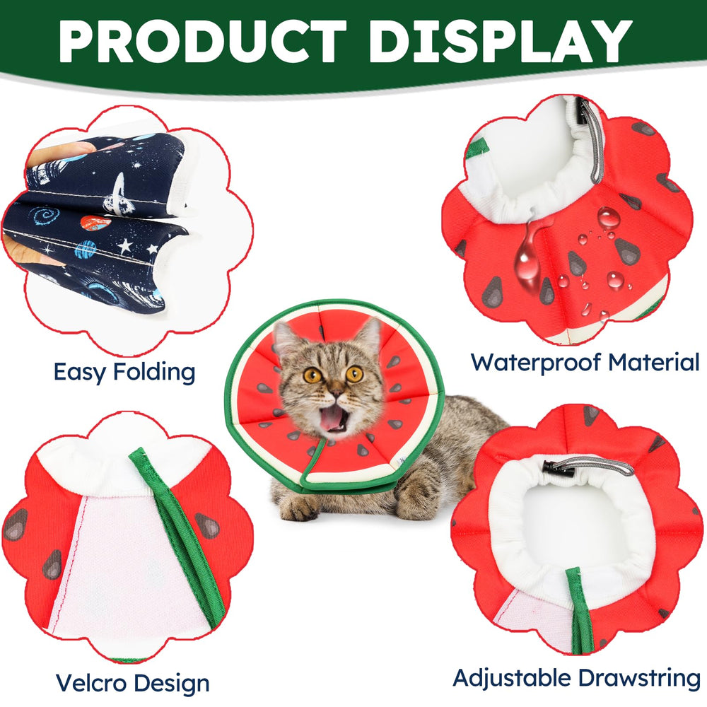 Cono impermeable Hpetppy para gatos, limpieza rápida