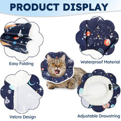 Collar impermeable Hpetppy para gato, cómodo y fácil de limpiar.