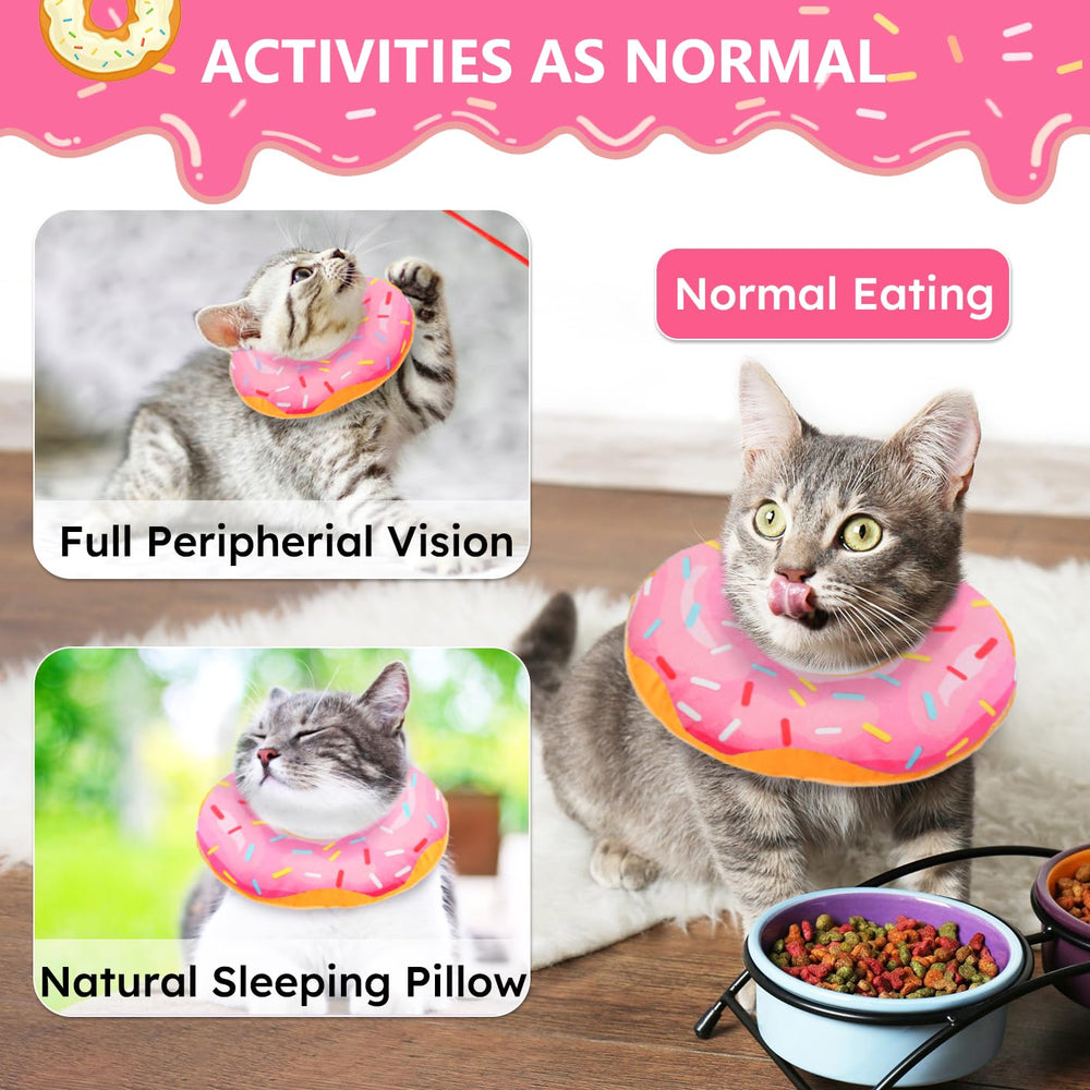 Hpetppy collar-gato recuperacion-heridas-superiores evita lamer la zona.