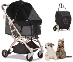 HPZ Pet Rover Lite plegado compacto para guardar en coche