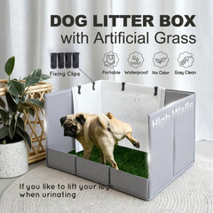 HQ4US 4LEGS cesped artificial ultra absorbente, controla olores y uso diario