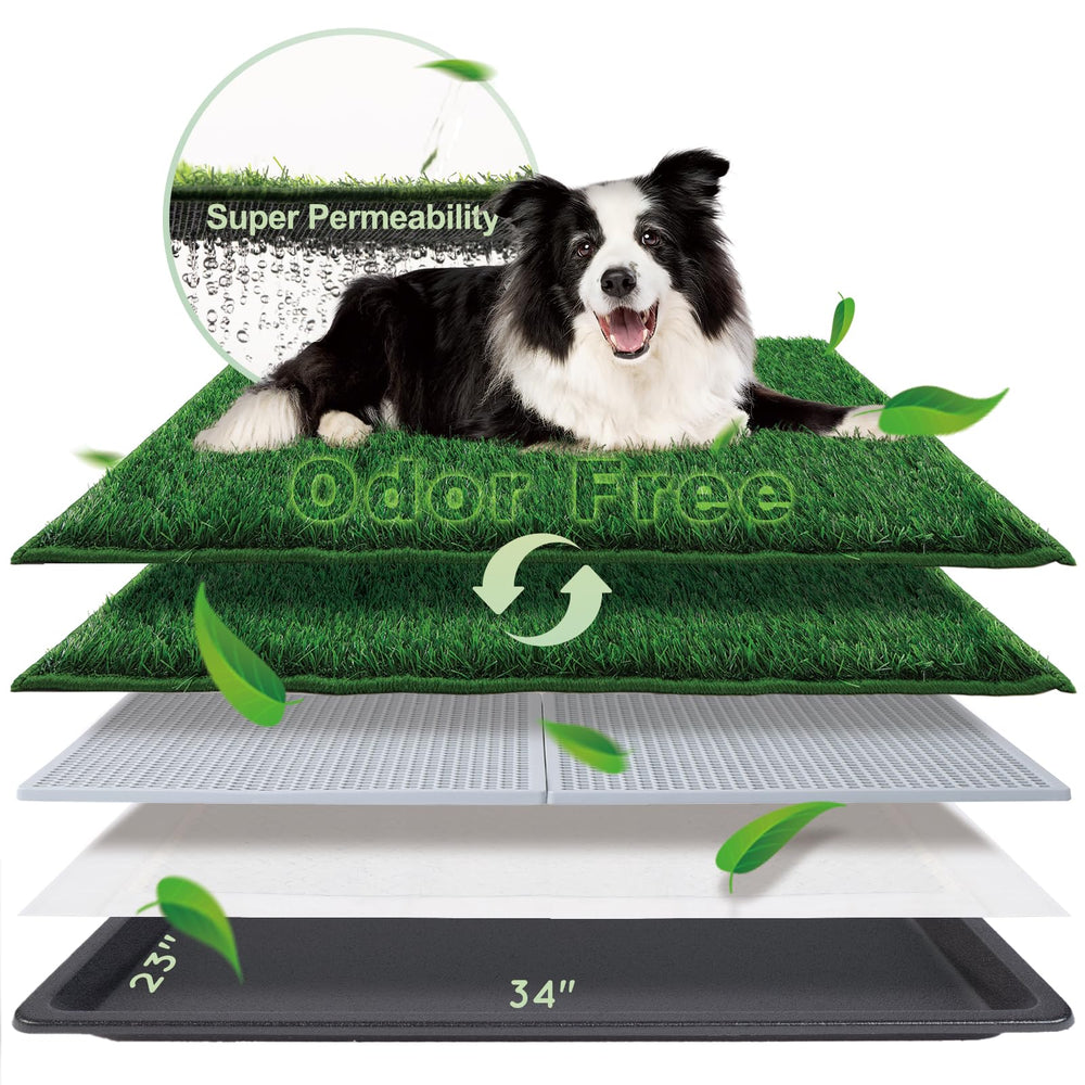 HQ4US 4LEGS pasto artificial para uso interior, textura suave para las patas.