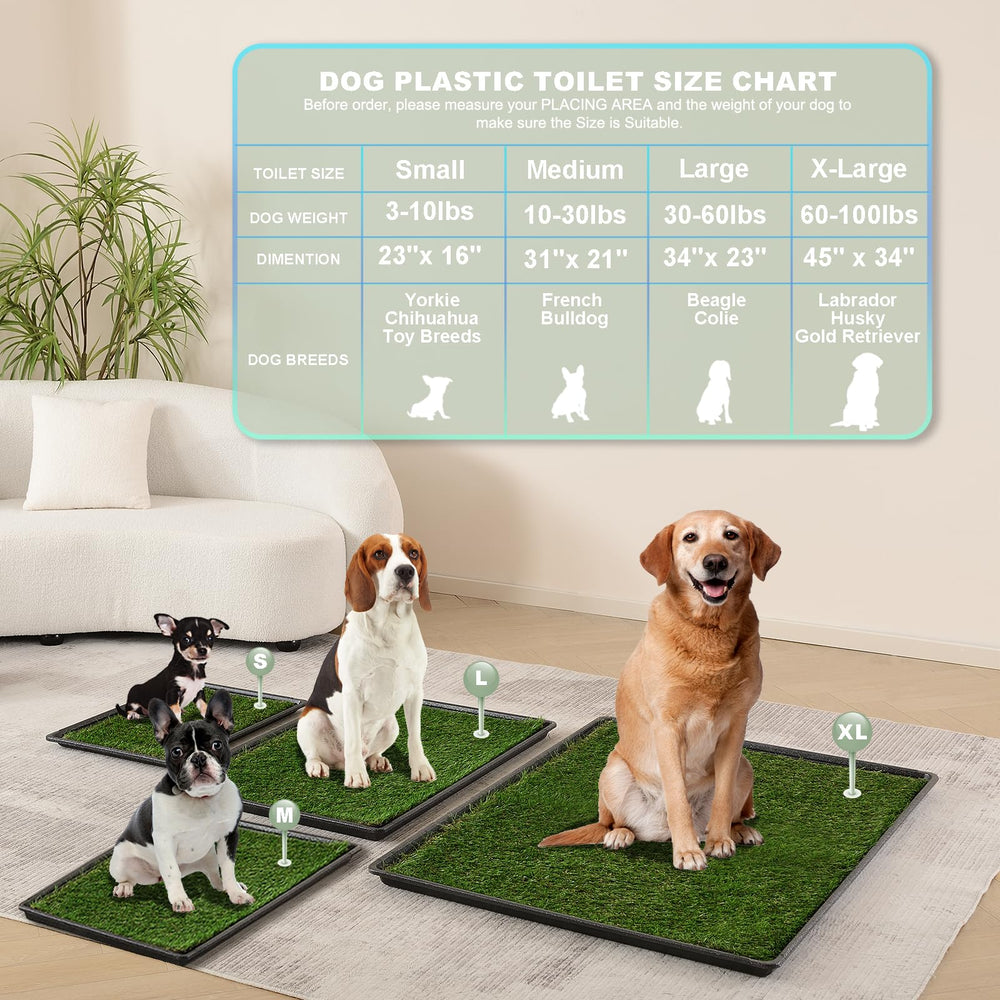 HQ4US 4LEGS uso en balcón o patio para perro, solución de potty