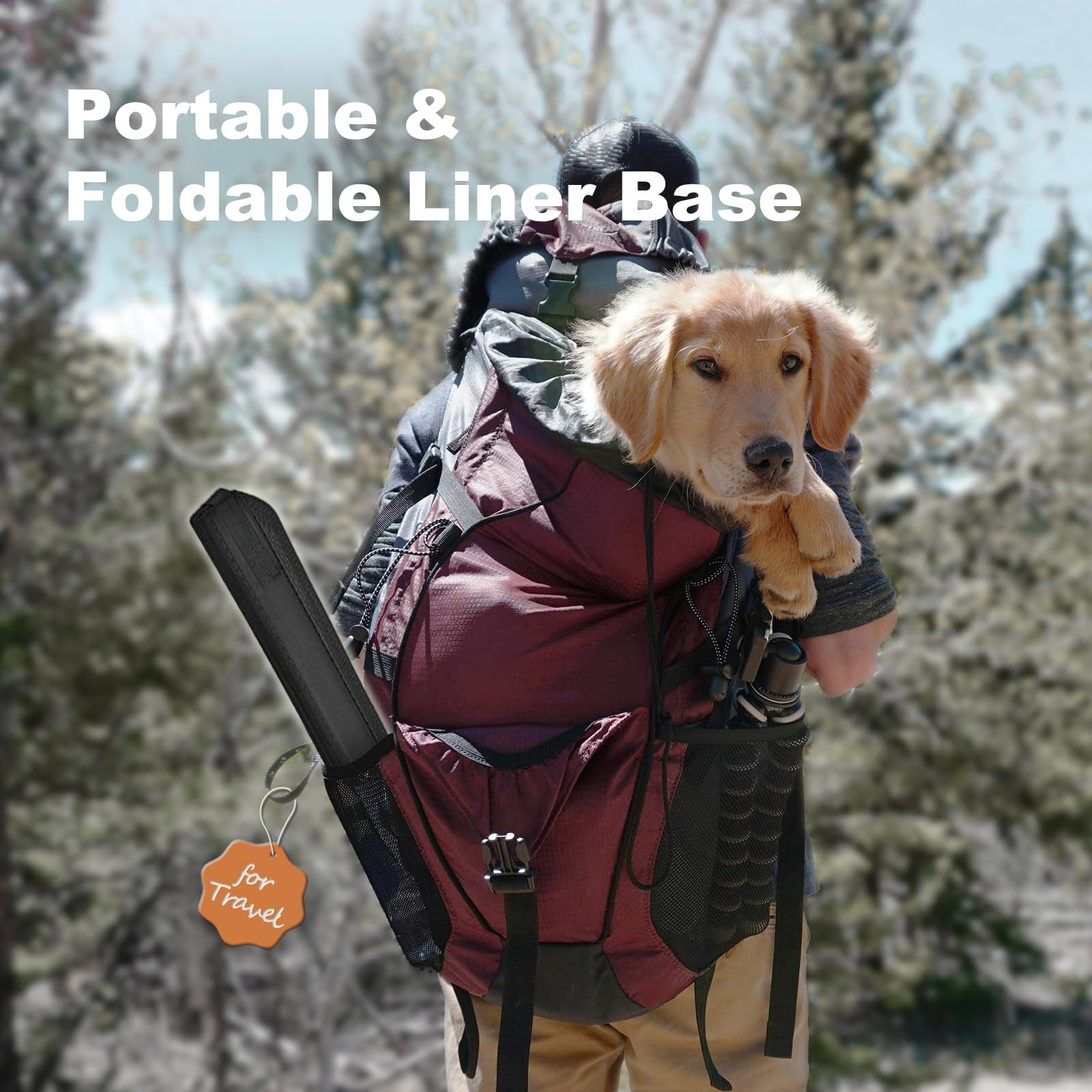 HQ4US 4LEGS interior impermeable mantiene limpio el interior ante posibles escapes.