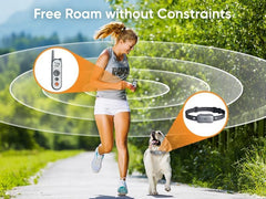 Htcuto entrenamiento remoto 6100ft guía eficaz para obediencia y gestión diaria