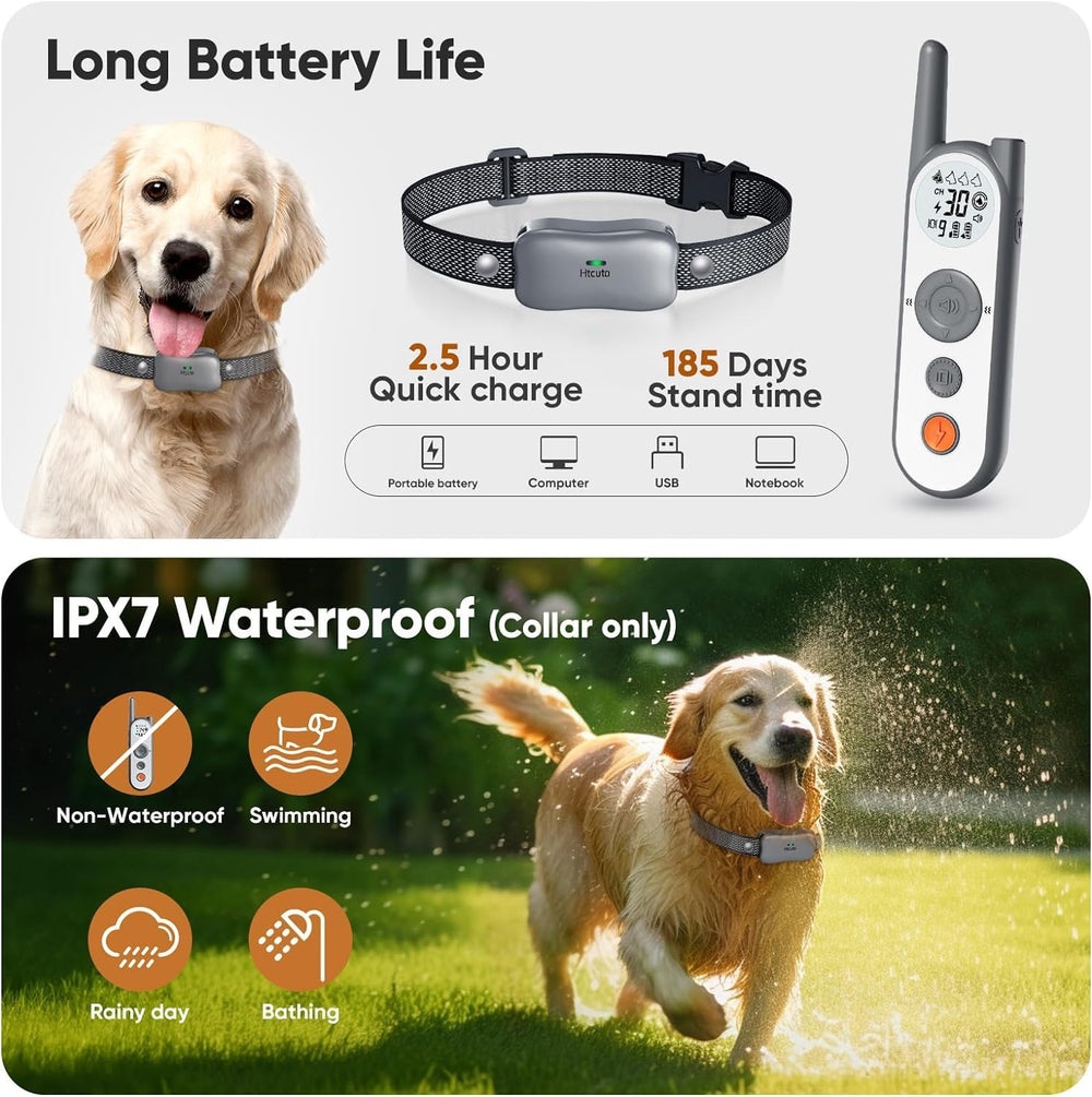 Htcuto IPX7 resistente al agua rendimiento fiable bajo lluvia