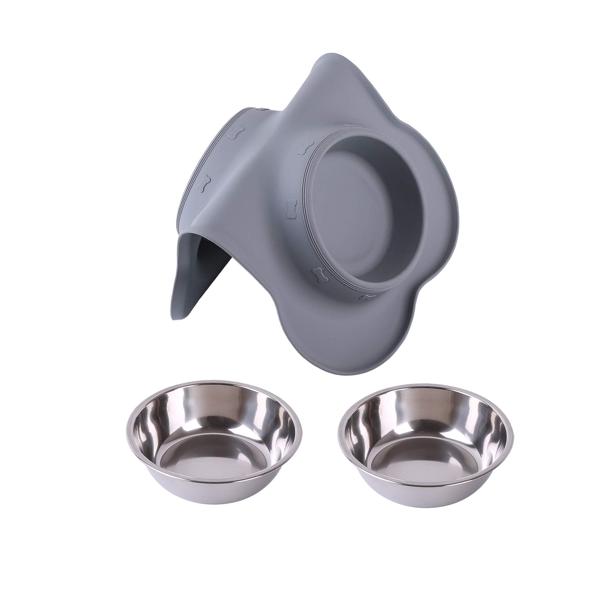 Hubulk conjunto doble para dos mascotas, ideal para traer a casa o viajar.