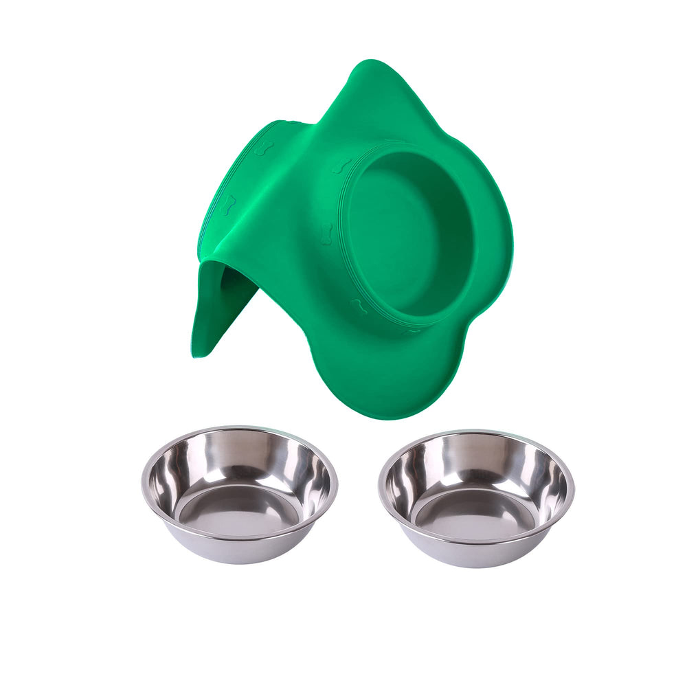 Hubulk Pet: diseño en verde cazador para estilo discreto en casa.