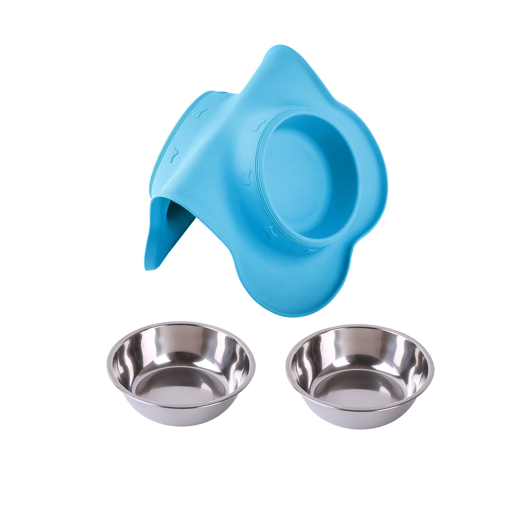 Conjunto turquesa Hubulk para mascotas de diferentes tamaños y necesidades.