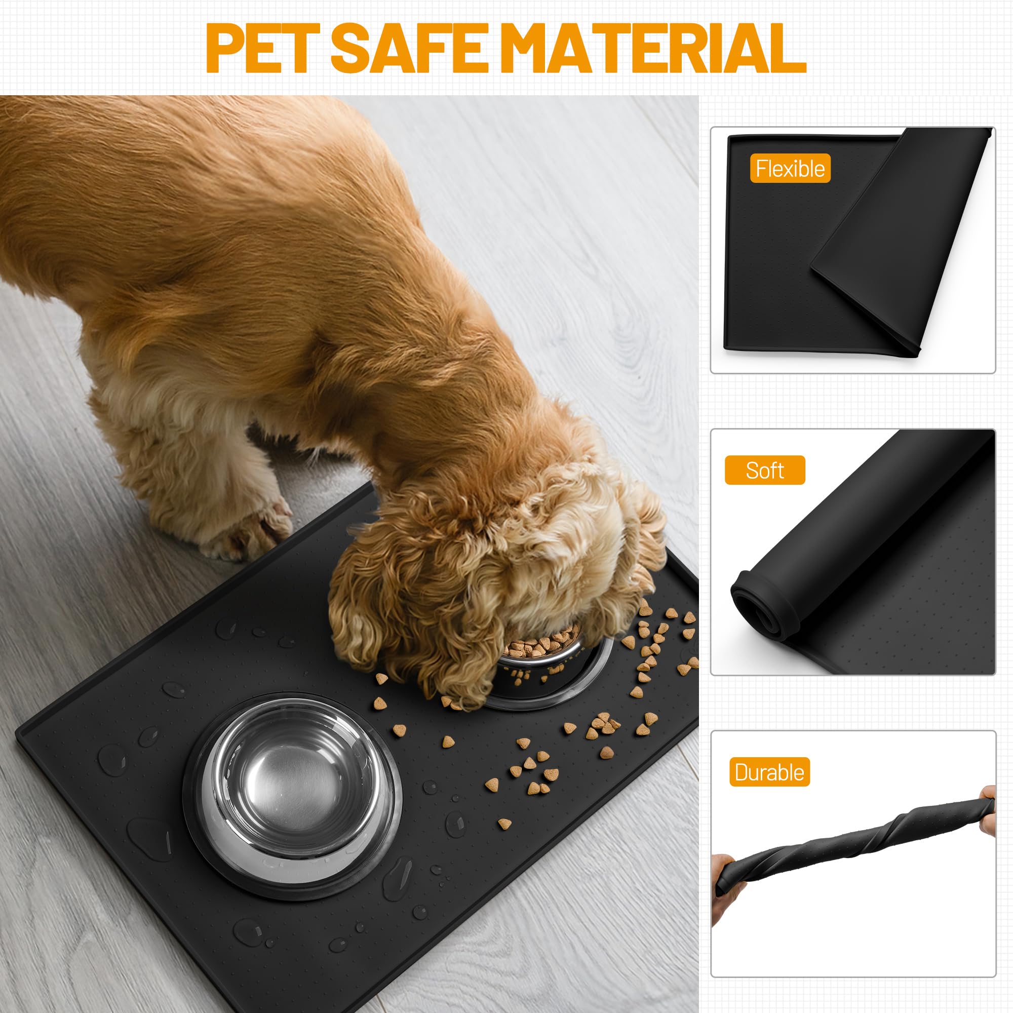 Hubulk apta para todo tipo de tazones y fuentes para mascotas