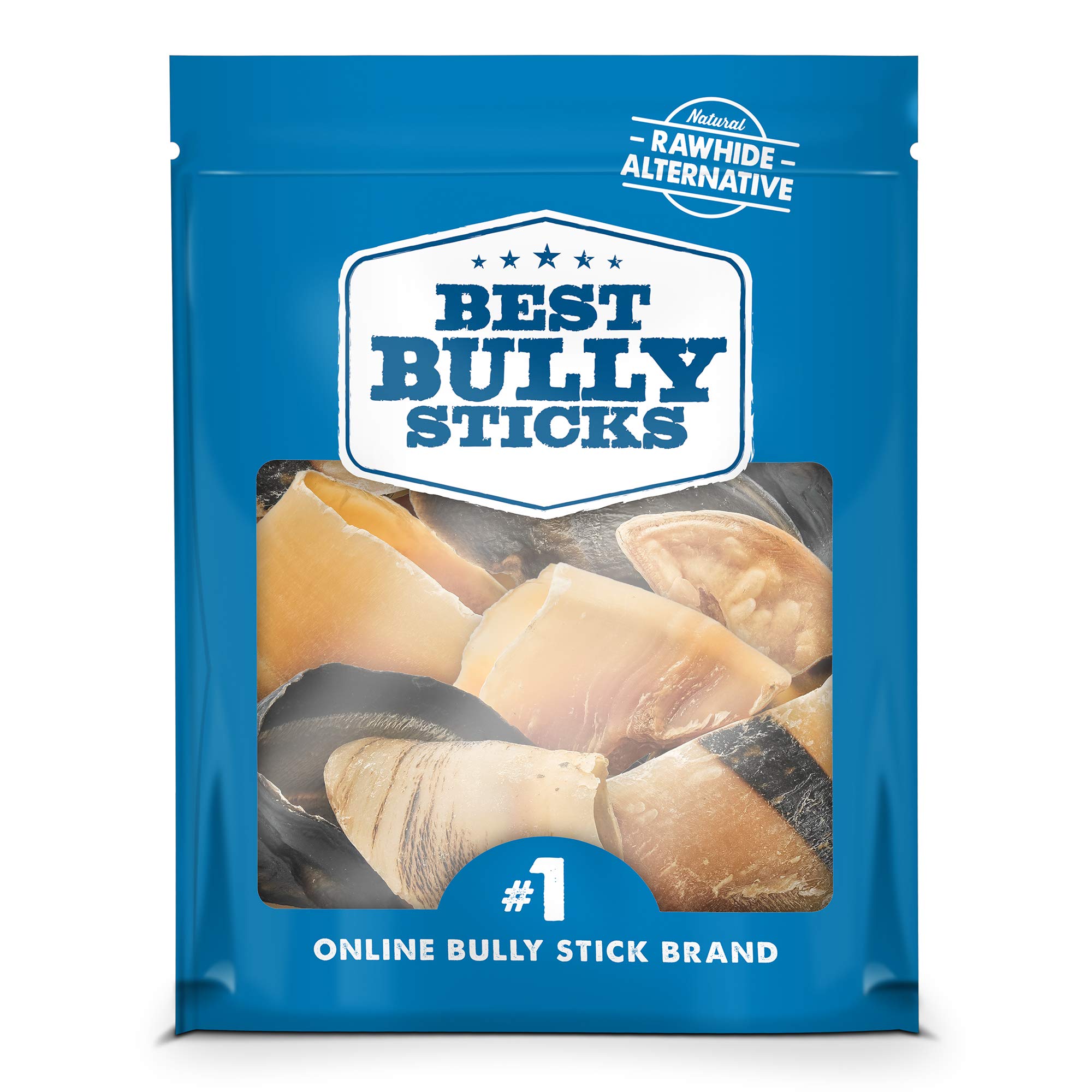 Best Bully Sticks: Huesos de vaca para perros, enfoque dental, ayuda a limpiar molares.