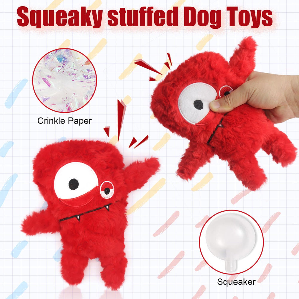 HUGEME JUGUETE PARA PERRO: BORDADOS DETALLADOS QUE AÑADEN DURABILIDAD AL JUEGO.