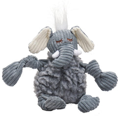 HuggleHounds Ellamae Knottie peluche elefante suave para perros