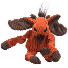Morris Moose Knottie de HuggleHounds con sonajero para perros activos