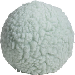 Pelota plush turquesa de HuggleHounds de 8 pulgadas, ideal para juego de búsqueda.
