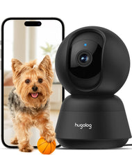 Hugolog 3K 5MP con paneo para vigilar el salón