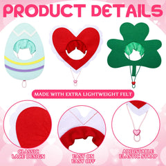 Detalle del diseño de corazón Huhumy para San Valentín, perfecto para retratos festivos