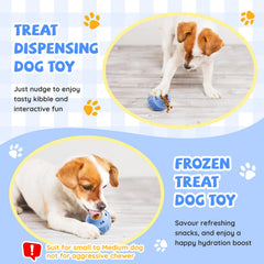 Huimpet Bola Lento para Perros permite acceder al alimento rodando, estimulando movimiento.
