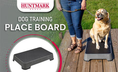 HUNTMARK Tablero gris de entrenamiento para perros ideal para uso al aire libre