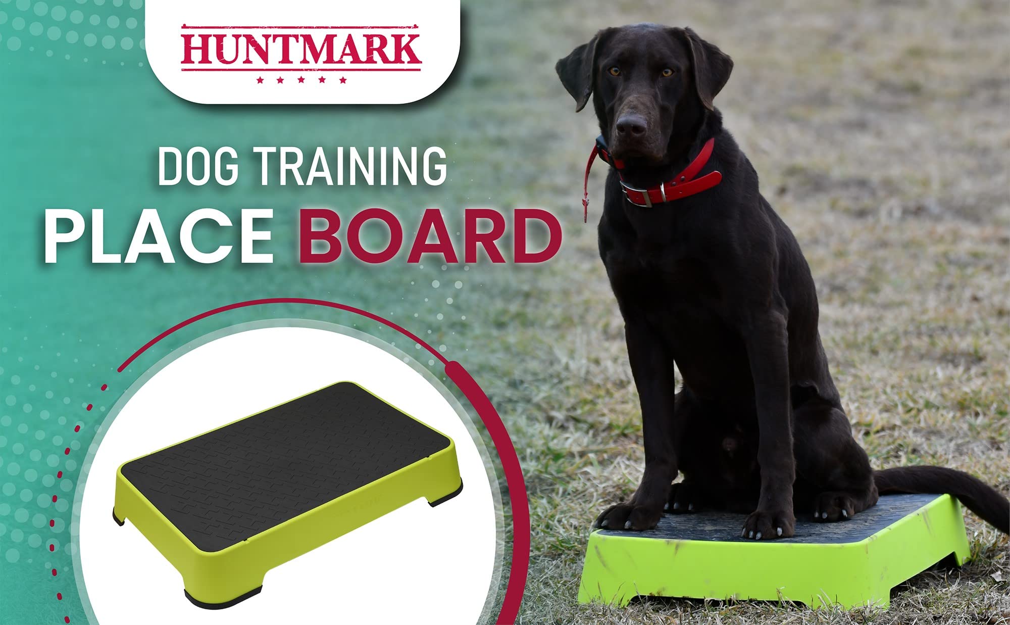 HUNTMARK Tablero transportable facilita llevar sesiones de entrenamiento a distintos lugares